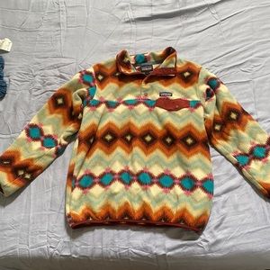 Patagonia Snap T Timber Synchilla Multicolor Sweater
